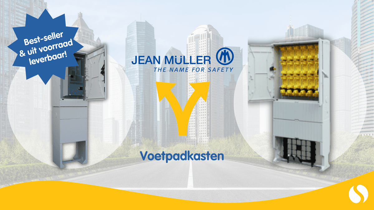 Het uitgebreide gamma JEAN MÜLLER voetpadkasten