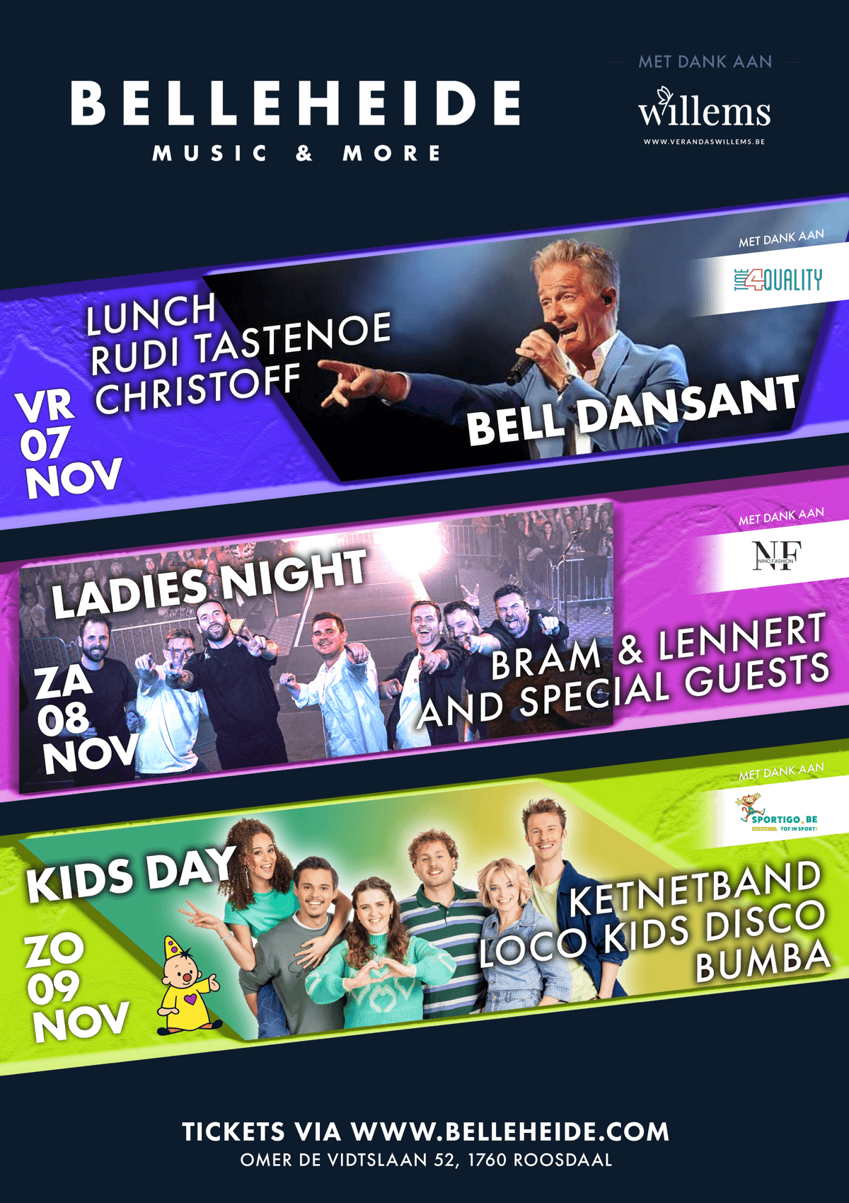 Belleheide Music & More Days evenementfoto met artiesten en publiek