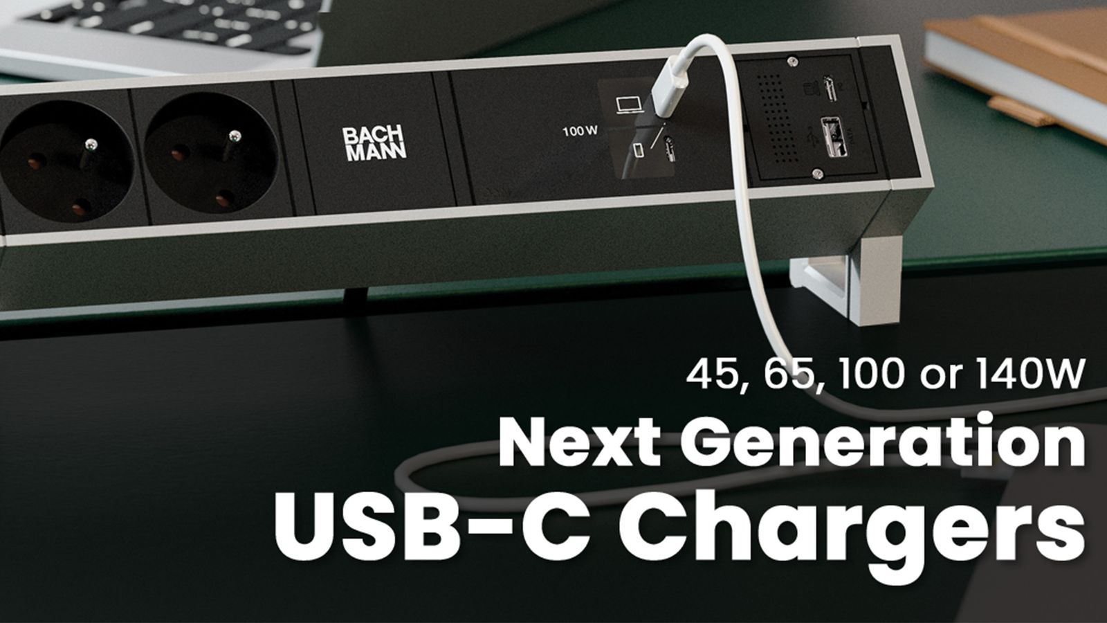 USB-C op de werkplek: modulair upgraden met Bachmann