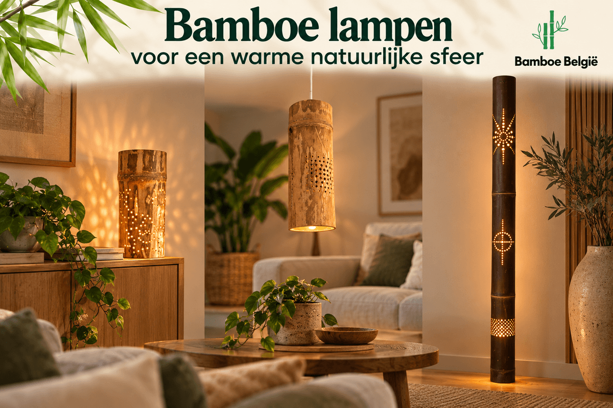 Ontdek onze originele bamboe lampen