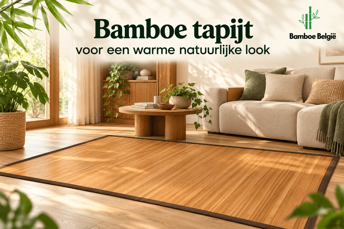 Ontdek onze prachtige bamboe tapijten