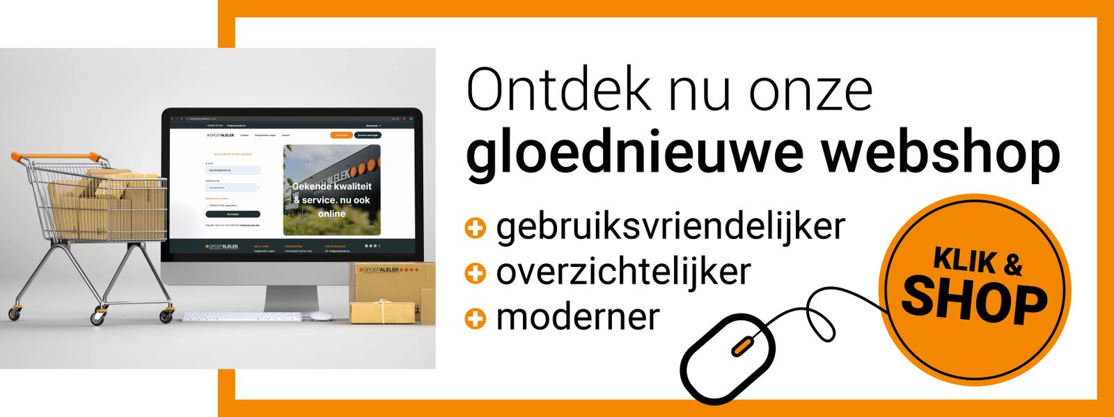 Nieuwe webshop