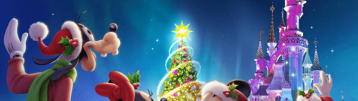 Beleef de magie van Kerst met je familie in Disneyland® Paris