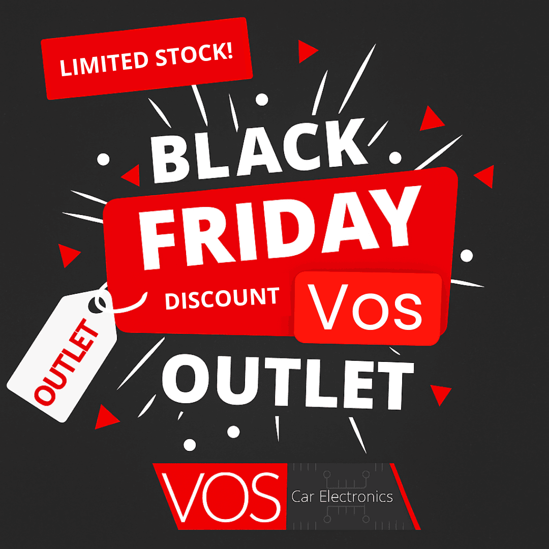 Black Friday OUTLET: Scoor nu Topdeals bij Vos Car Electronics! (OP=OP)