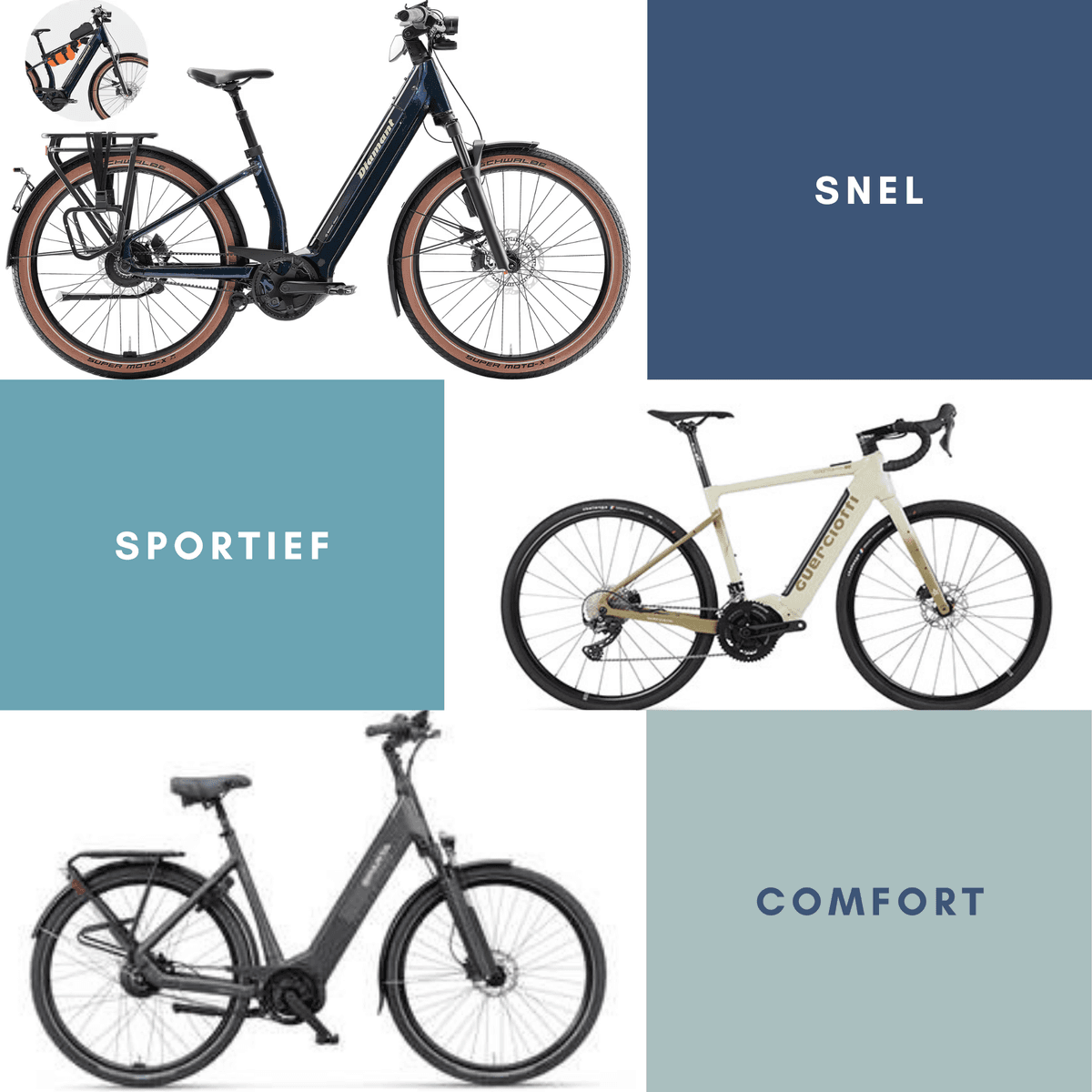 Elektrische fietsen: wat maakt de ene beter dan de andere?