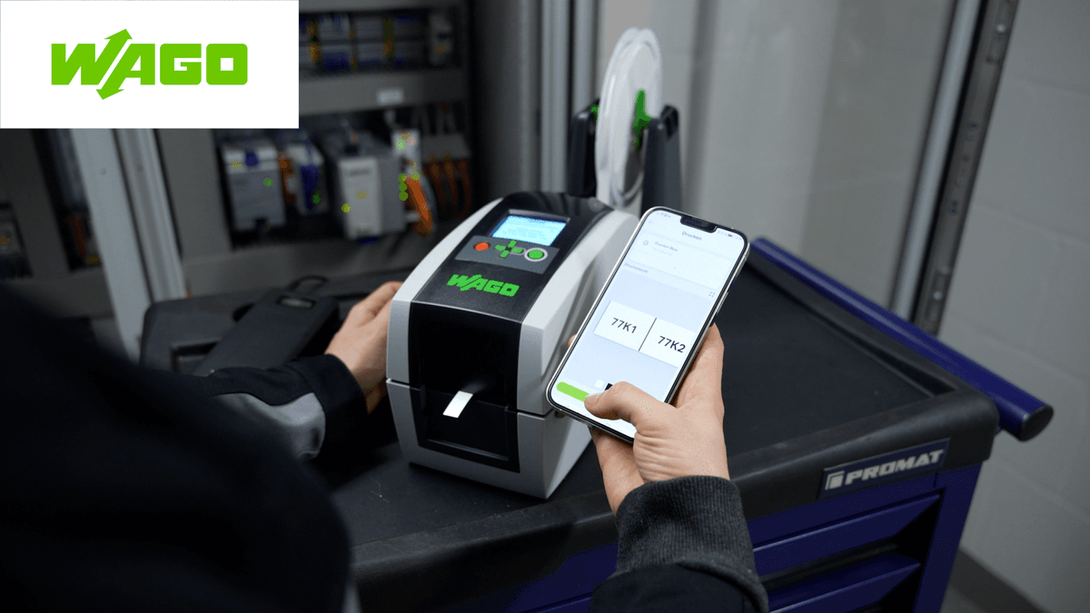 Elke markering meteen juist met de WAGO Smart Printer