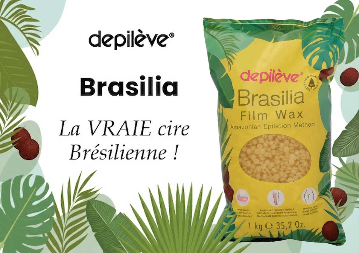 Brasilia Film Wax - Épilation plus rapide pour de meilleurs résultats