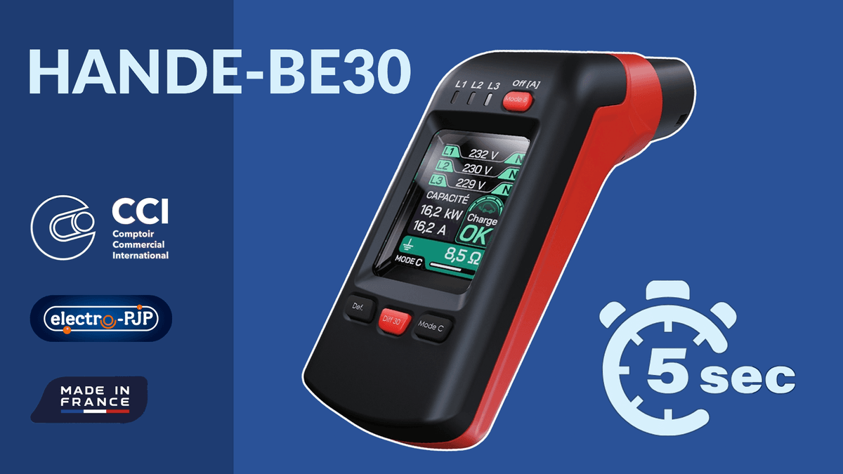 Hande-BE30: Veilig en efficiënt laadpalen testen