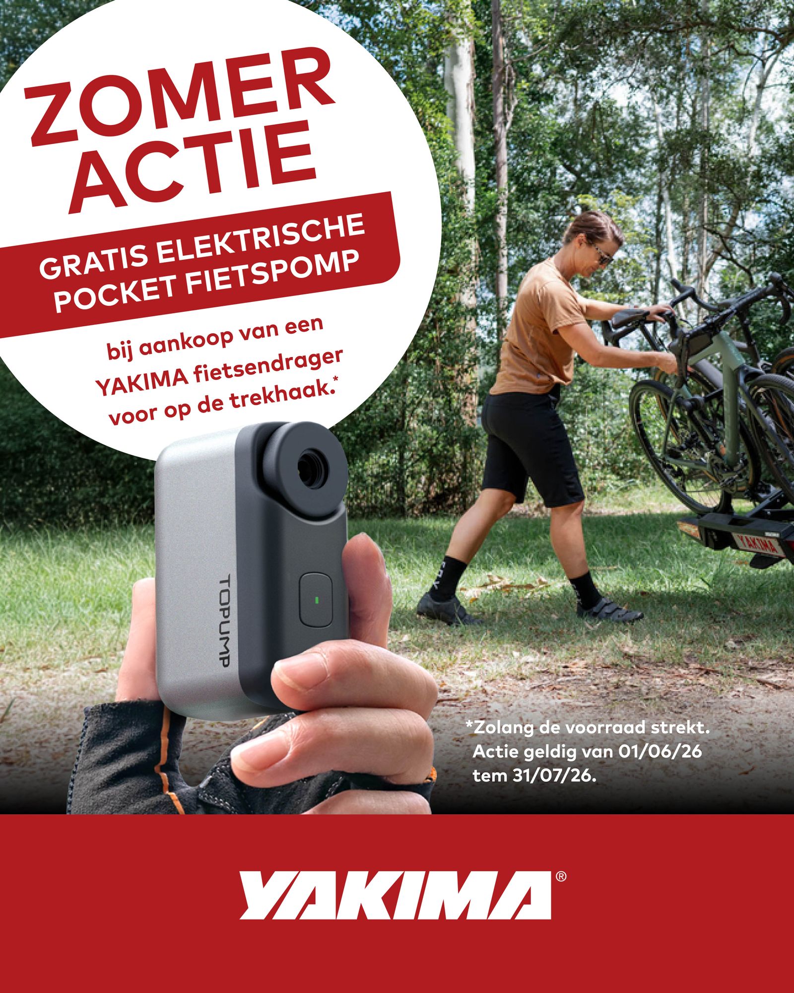 Zin in zomer? Neem je fiets mee met Yakima