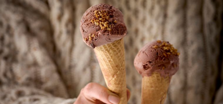 Chocoladeijs uit de Ijsmaker