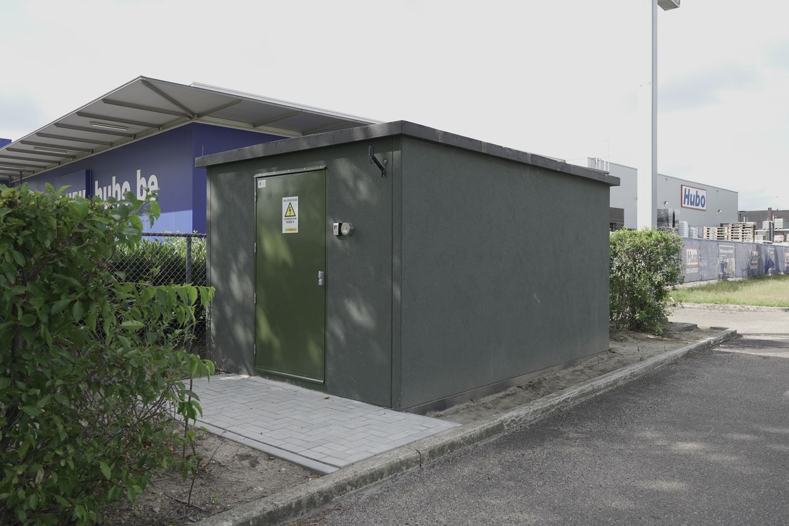 PowerBlock - Distributiecabine bij Colruyt in Hasselt