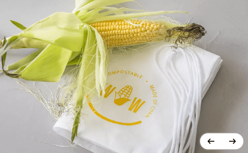 Corn backpack: Rugzak uit maïszetmeel (PLA)