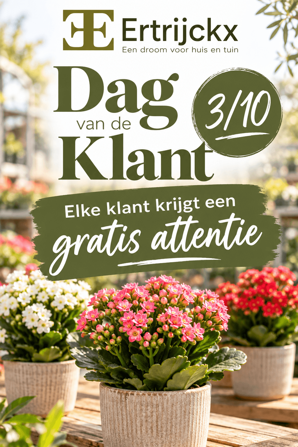 Dag van de Klant bij Tuincentrum Ertrijckx