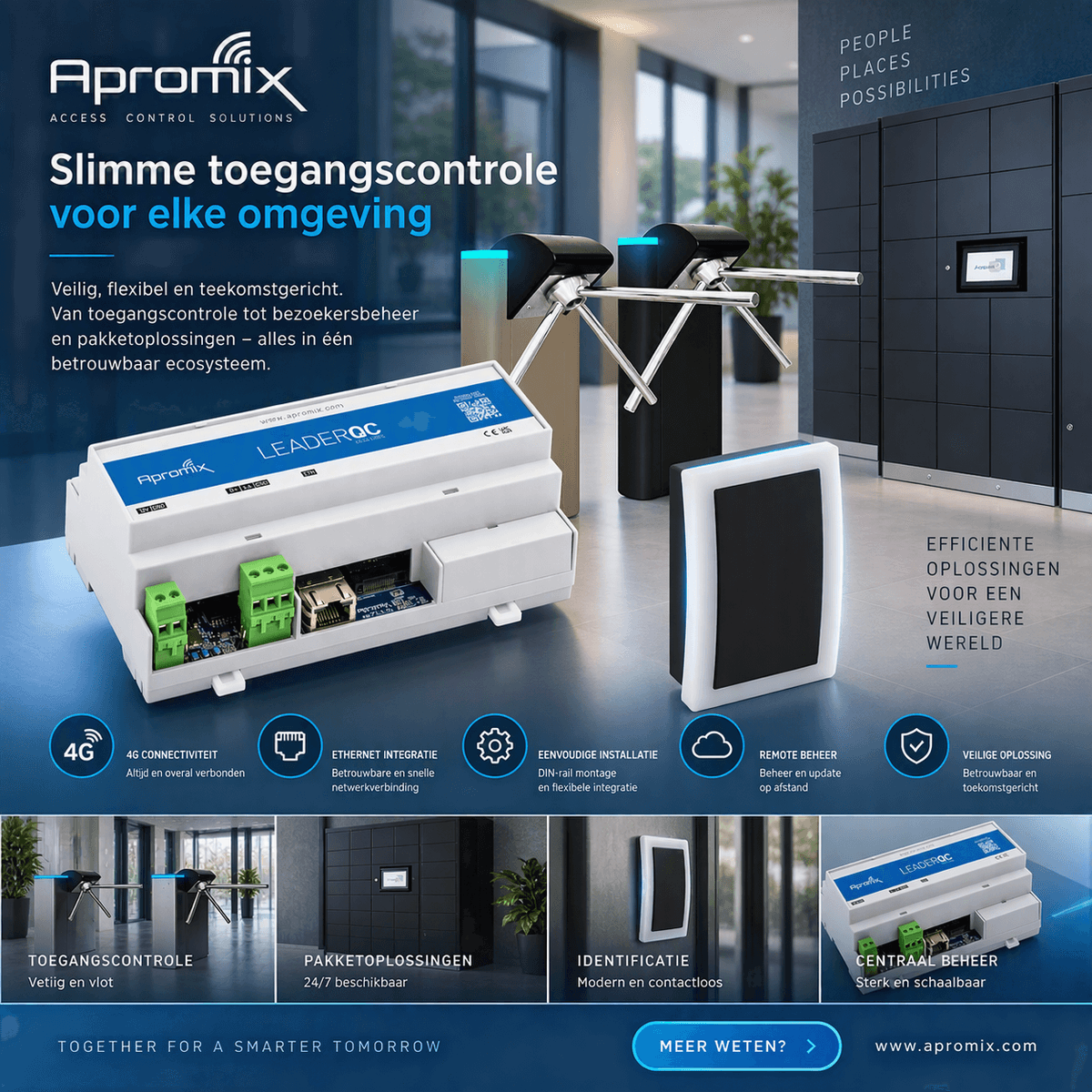 Apromix slimme toegangscontrole