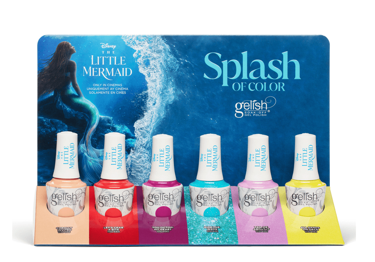Présentoir de la gamme « Splash of Color » de Gelish® (Réf. 6013.064)