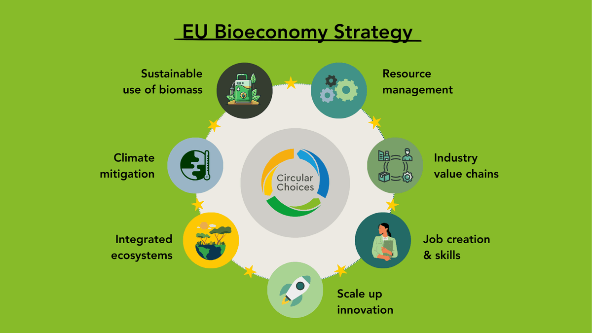 The European Commission’s new #BioeconomyStrategy sets out a clear direction for scaling sustainable, circular and competitive bio-based value chains in Europe