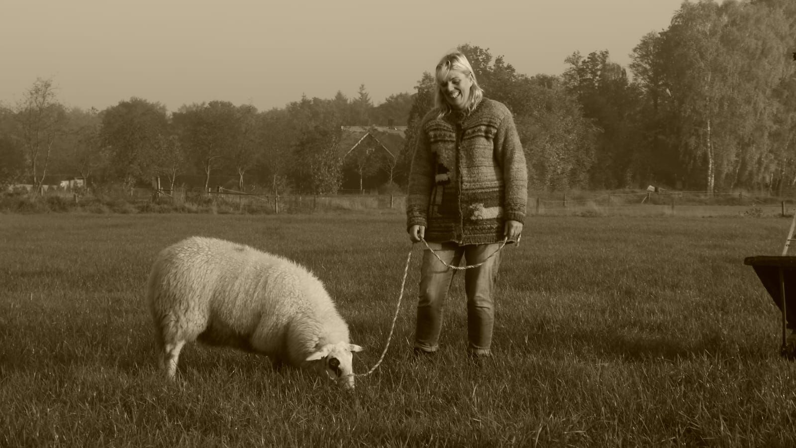 Laura en haar maatje Rambo