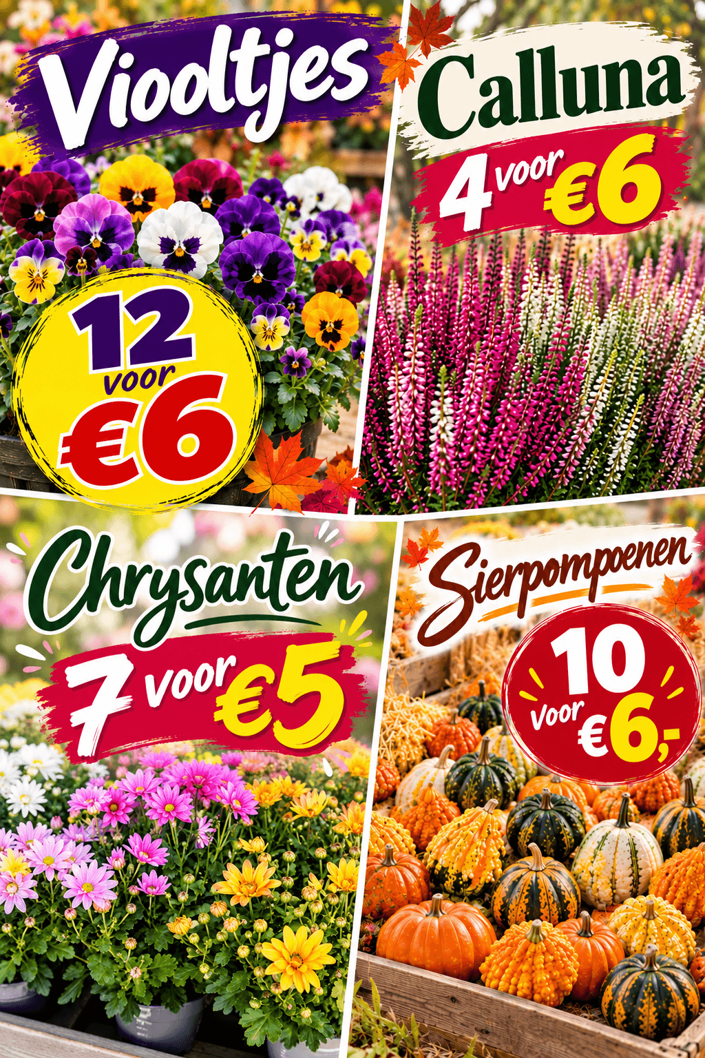 Herfst in kleur bij Ertrijckx: ontdek onze prachtige acties!