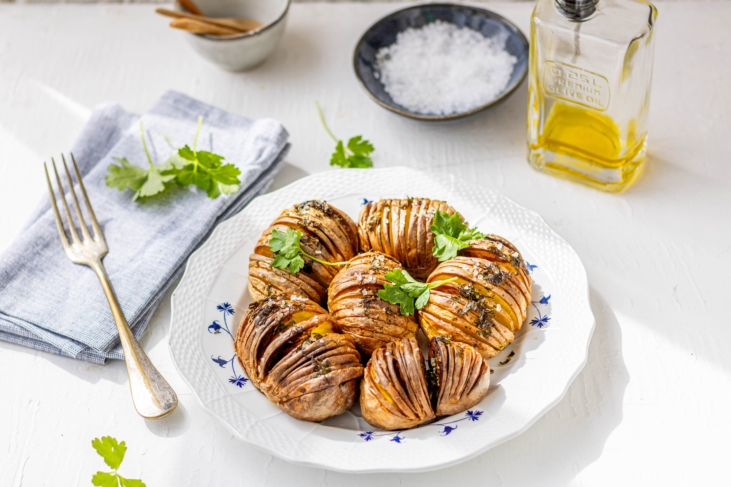 Hasselback potatoes uit de SnackTastic®