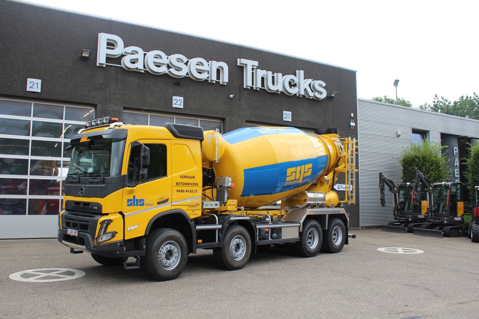 FMX420 8X4 BETONMIXER VOOR SBS BETON UIT HAM