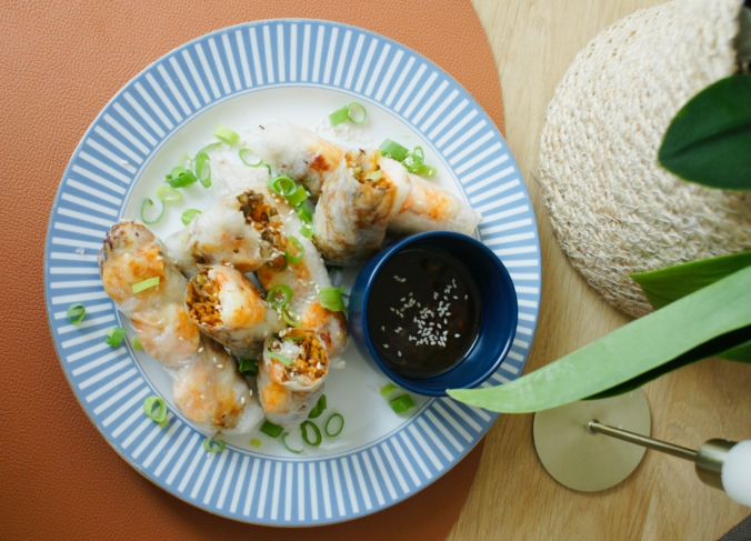 Crispy spring rolls uit de Airfryer SnackTastic®