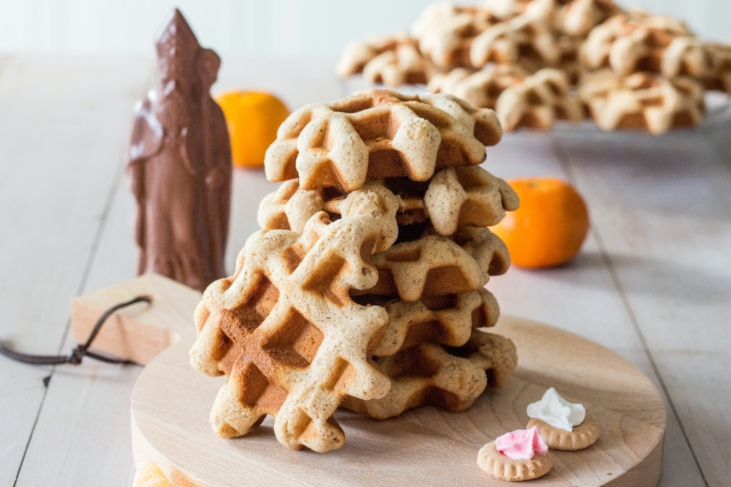 Zachte speculaaswafels