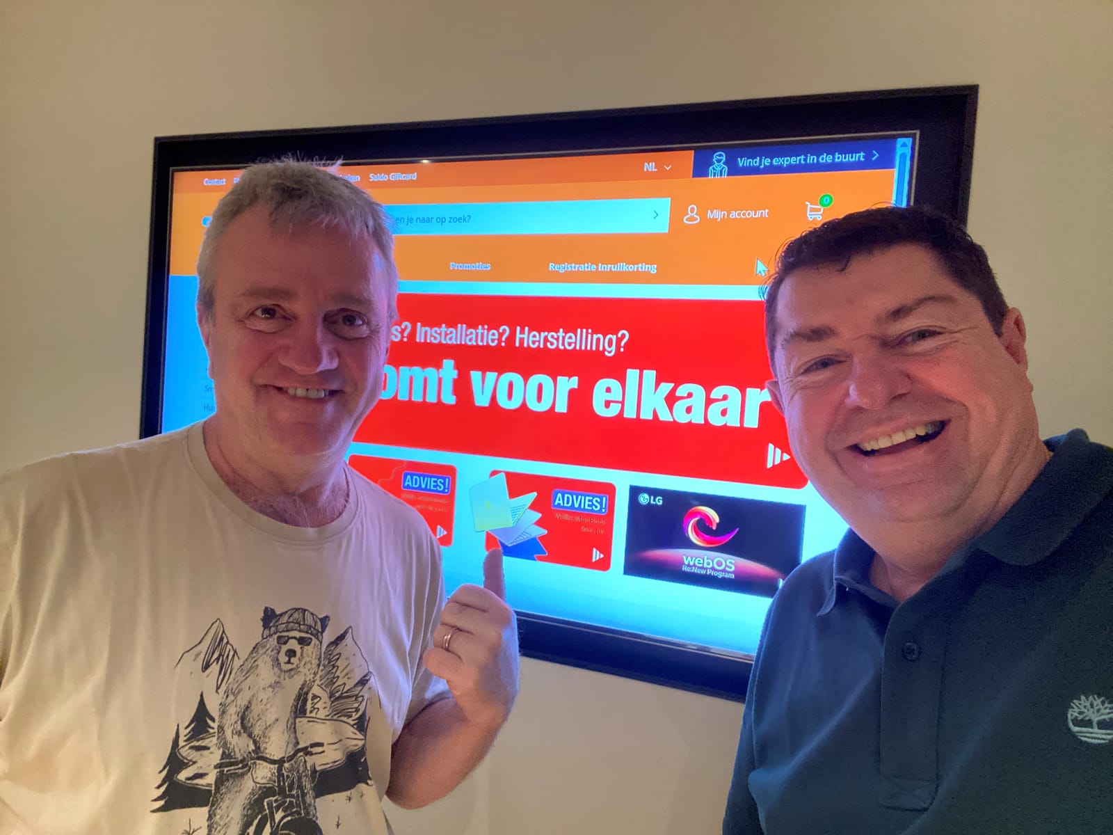 Komt voor elkaar...