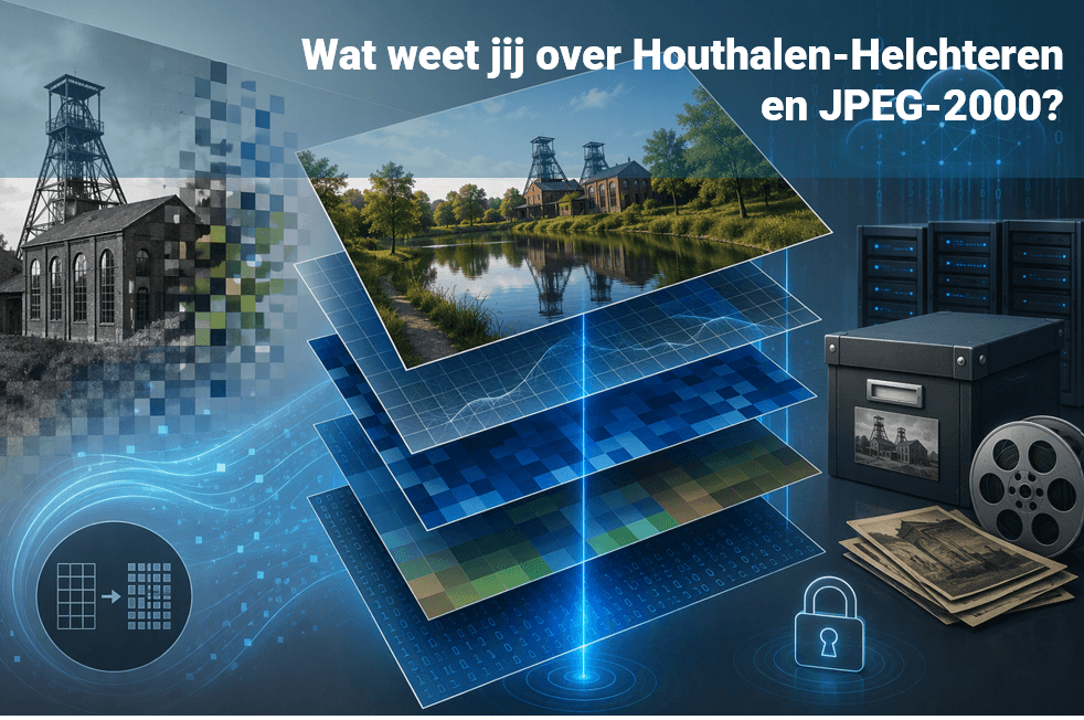 Wat weet jij over Houthalen-Helchteren en JPEG-2000?