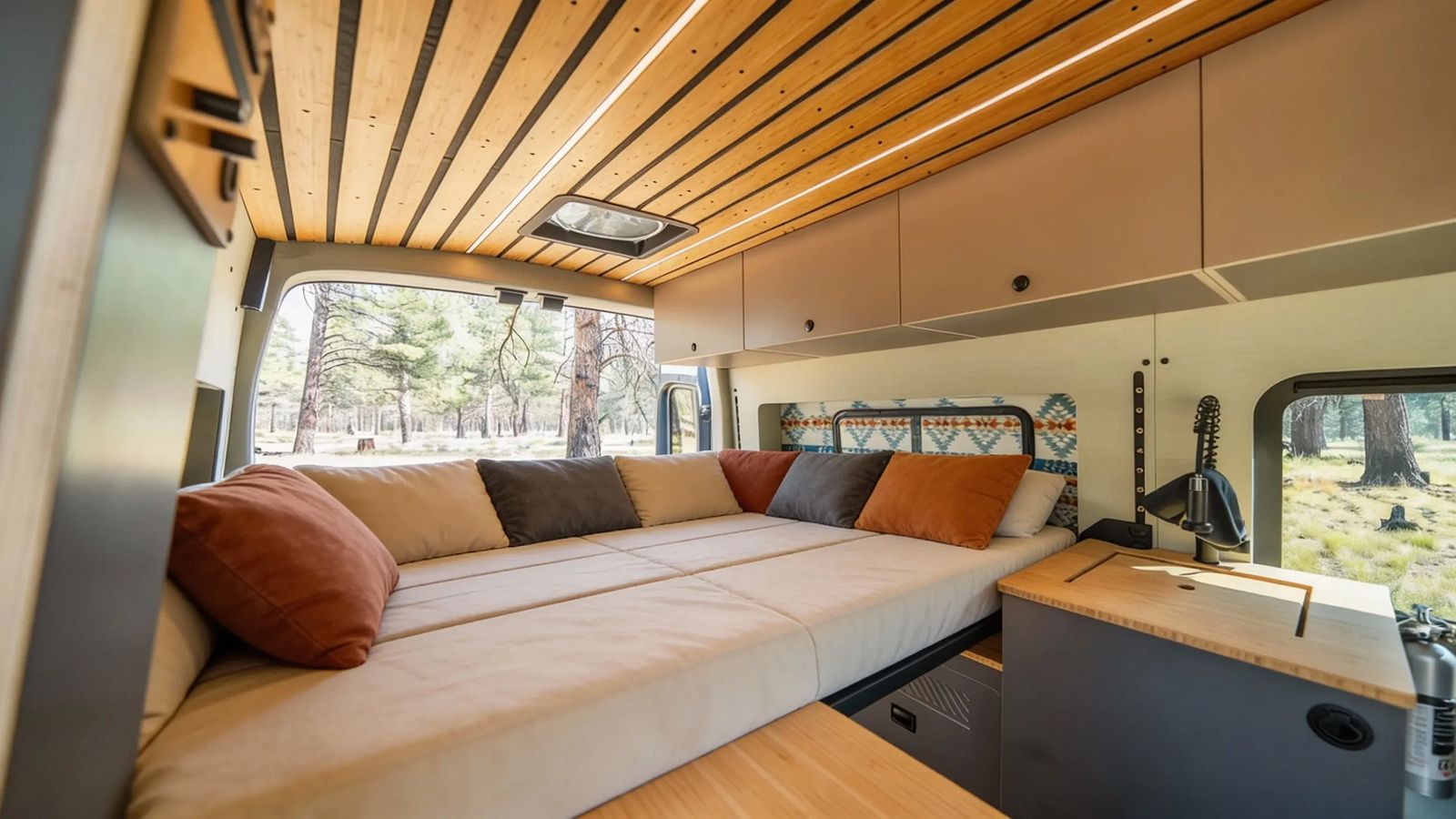 Bamboe Meubelpanelen zijn perfect voor het interieur van uw camper