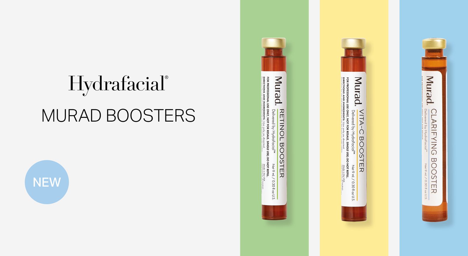 Boost je Hydrafacial met de favoriete Murad Boosters van onze klanten