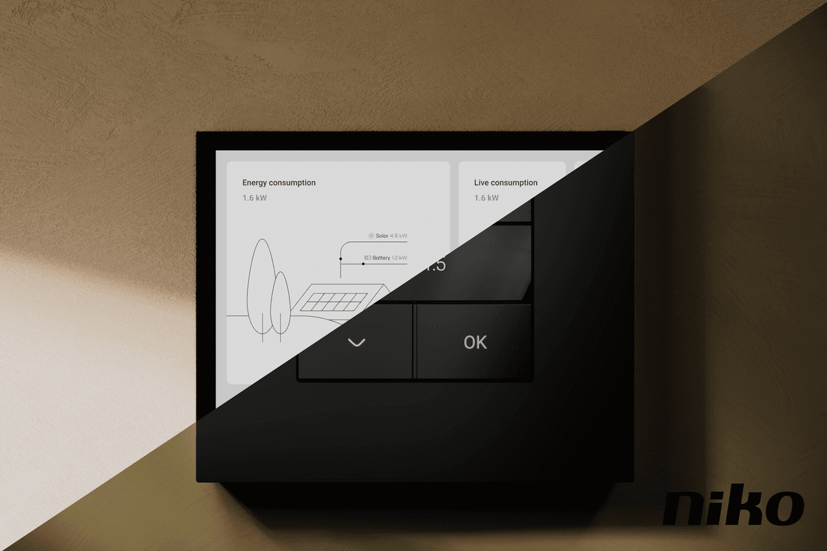 Niko Home Control vernieuwt: meer comfort, meer controle