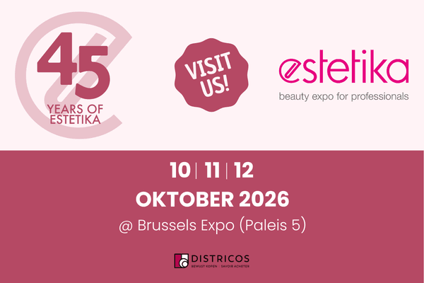 Bezoek ons op Estetika op 10, 11 & 12 oktober 2026!