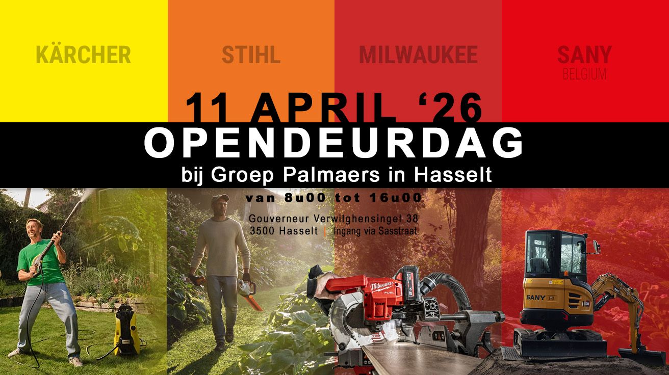 Opendeurdag bij Groep Palmaers in Hasselt