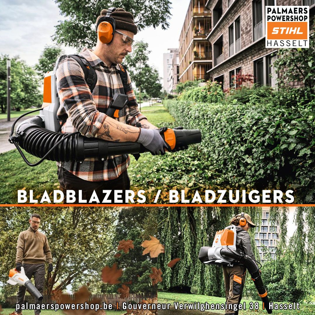 Bladblazer of bladzuiger kiezen? Bij Palmaers Powershop Stihl Hasselt vindt u de juiste oplossing