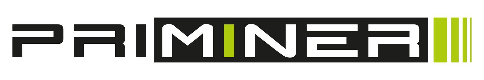 PRIMINER company logo with modern corporate design