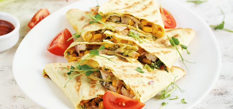 WaffleTastic® Taco wraps met kip