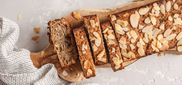 Speculaascake met amandelnoten