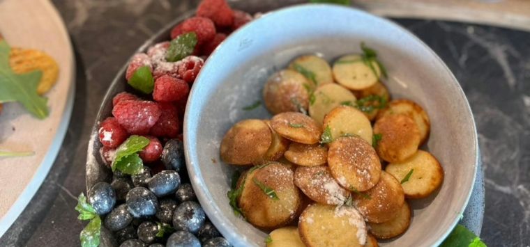 Klassieke poffertjes uit de WaffleTastic®