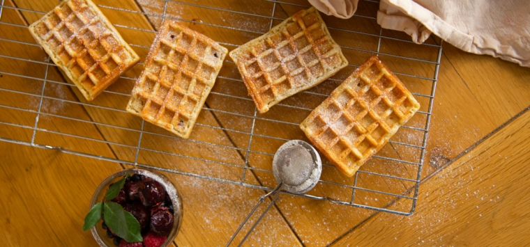 Zachte bewaarwafels met vanillesmaak