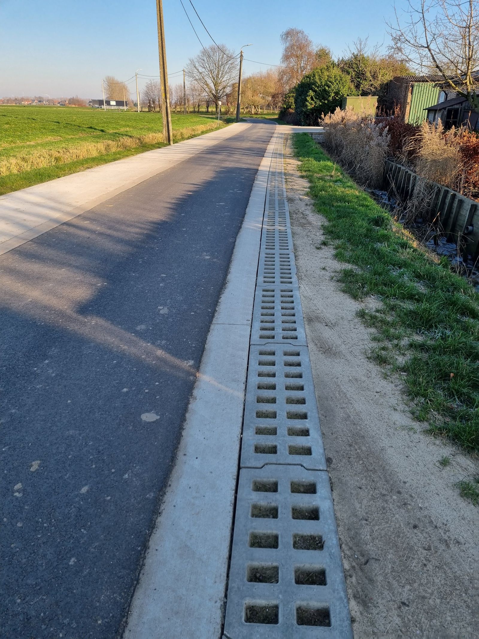 HYDRO-SideRoad - gewapende bermkantverharding in Beveren
