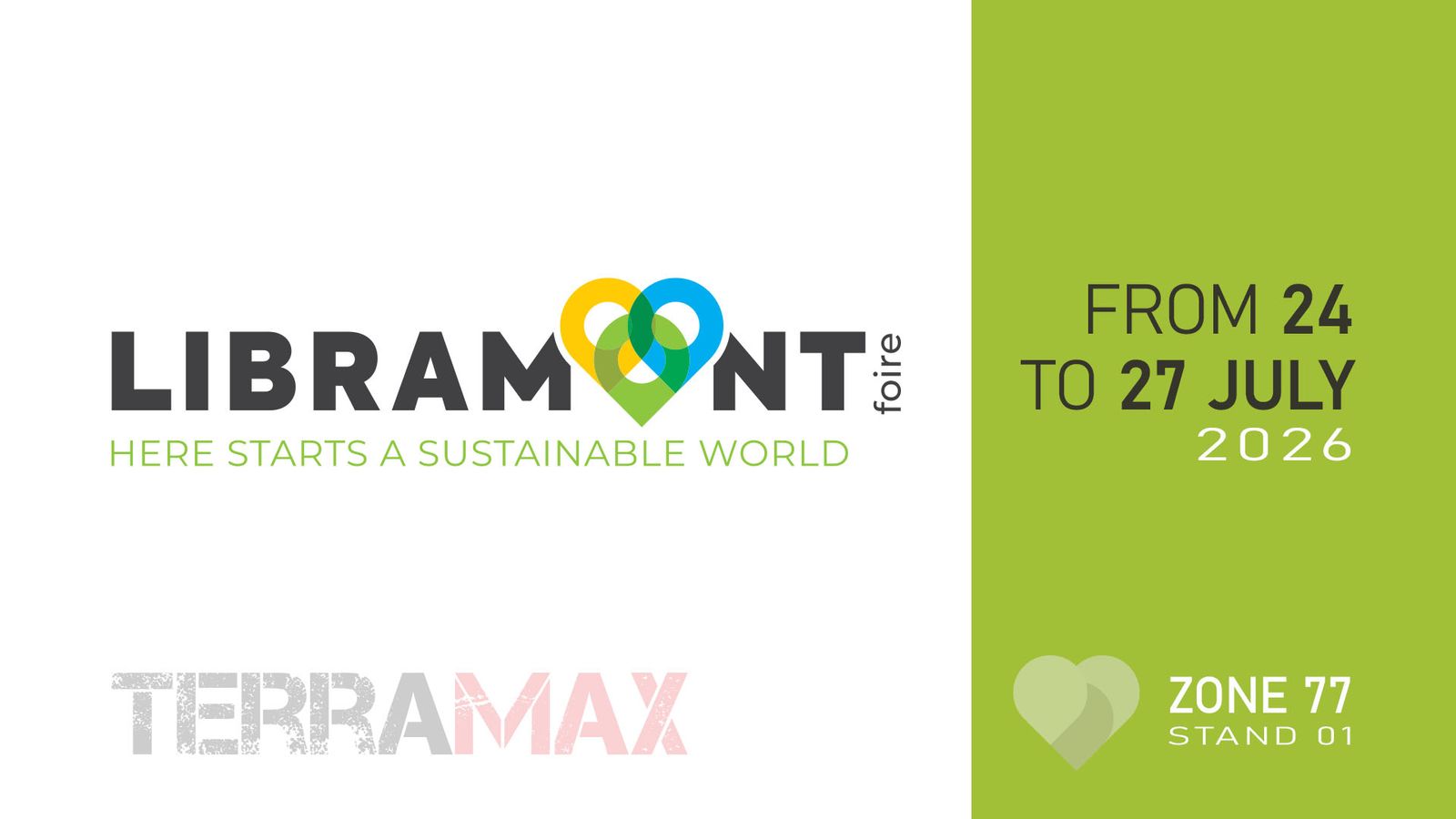 Terramax will be at Libramont 2026, don’t miss it!