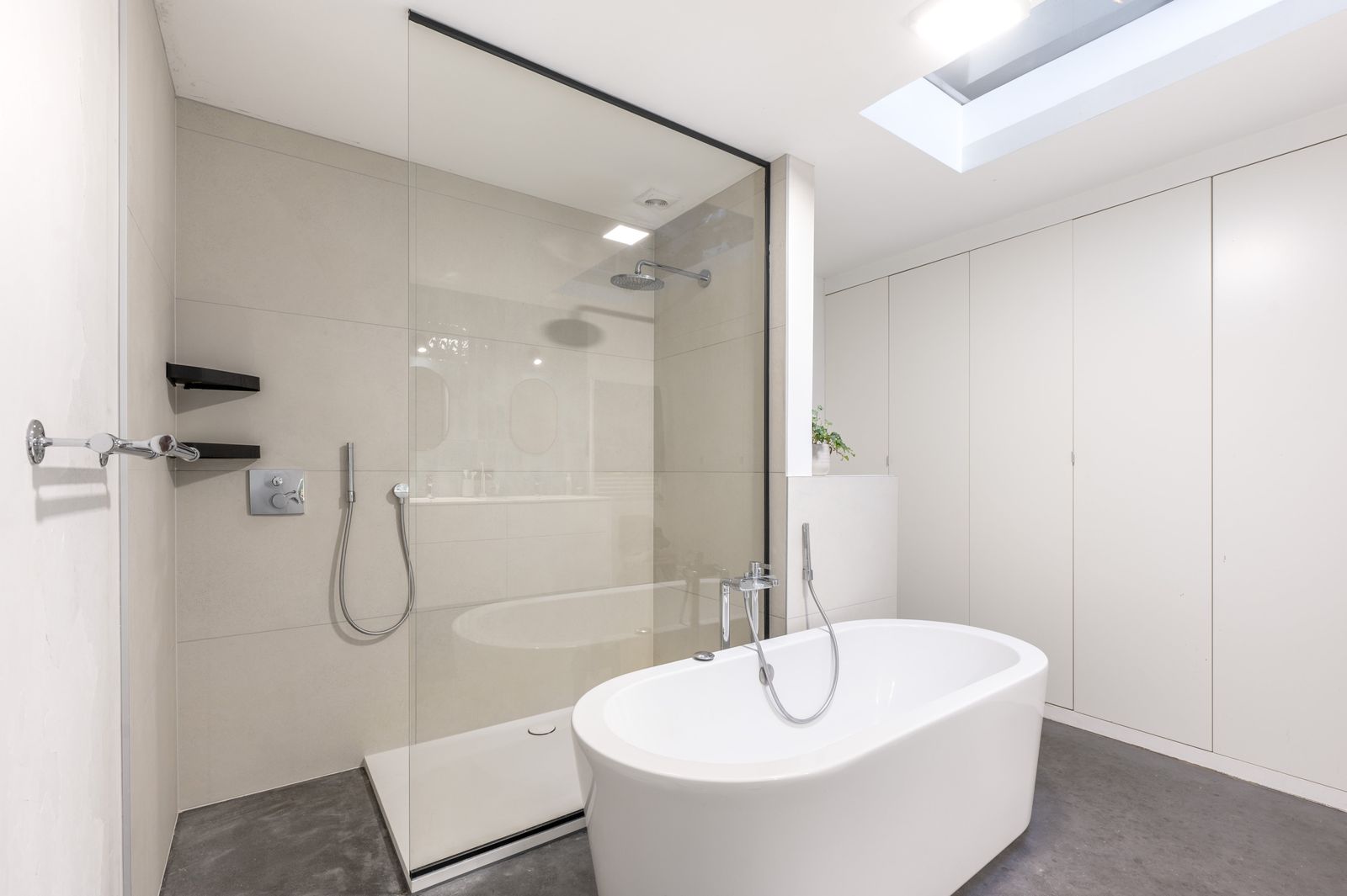 Douche tot plafond