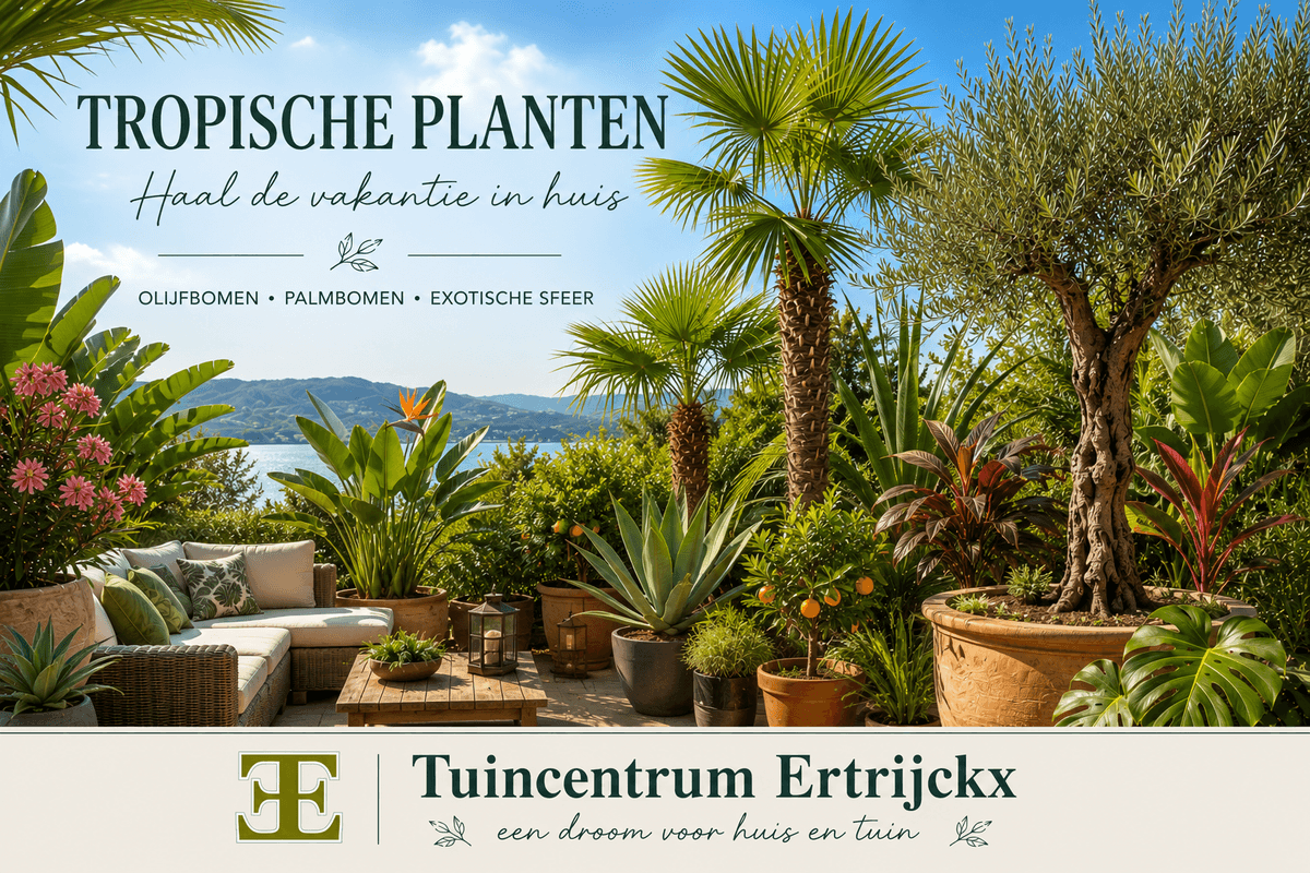 Tropische planten in je tuin: een vleugje vakantie het hele jaar door