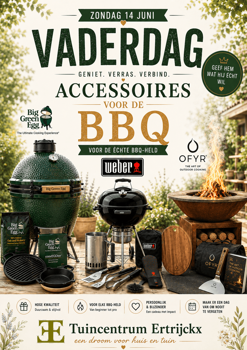 Vaderdag Cadeautip: Maak van Papa de Koning van de BBQ