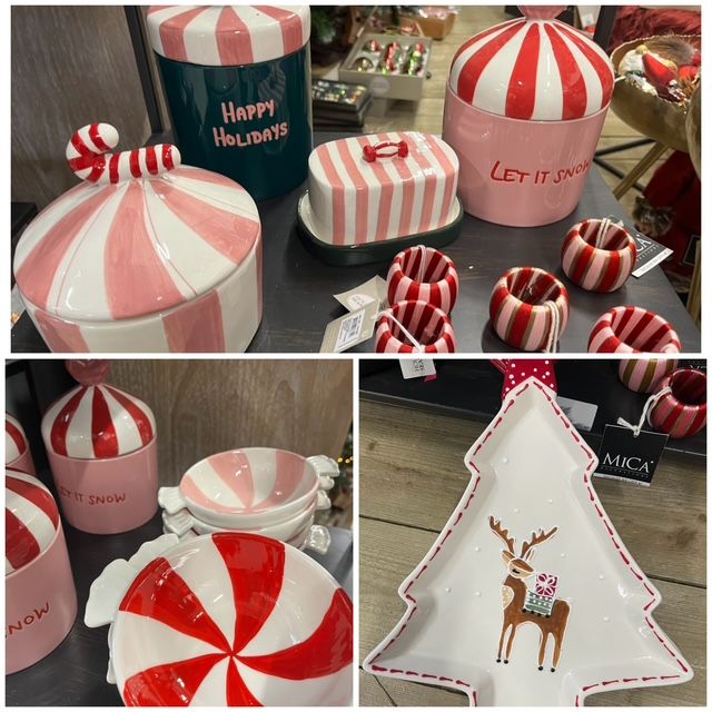 Candy Cane Kerst: vrolijke potten & servies voor een feestelijke tafel