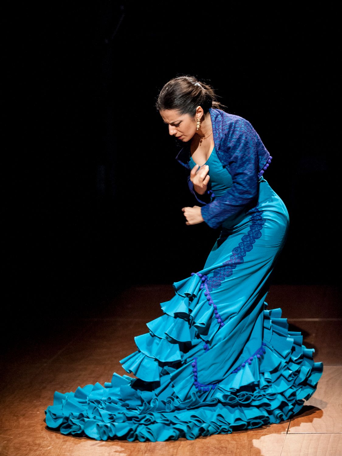 Het laatste weekend van september komt Marisol Valderrama Guerrero voor workshops en een voorstelling. Zij bestudeerde de Indische invloeden op de flamenco en verbindt in haar workshops en choreografieën flamenco met de oosterse muziekcultuur, bijvoorbeeld met Naad Yoga. (Klik op de foto voor meer info)