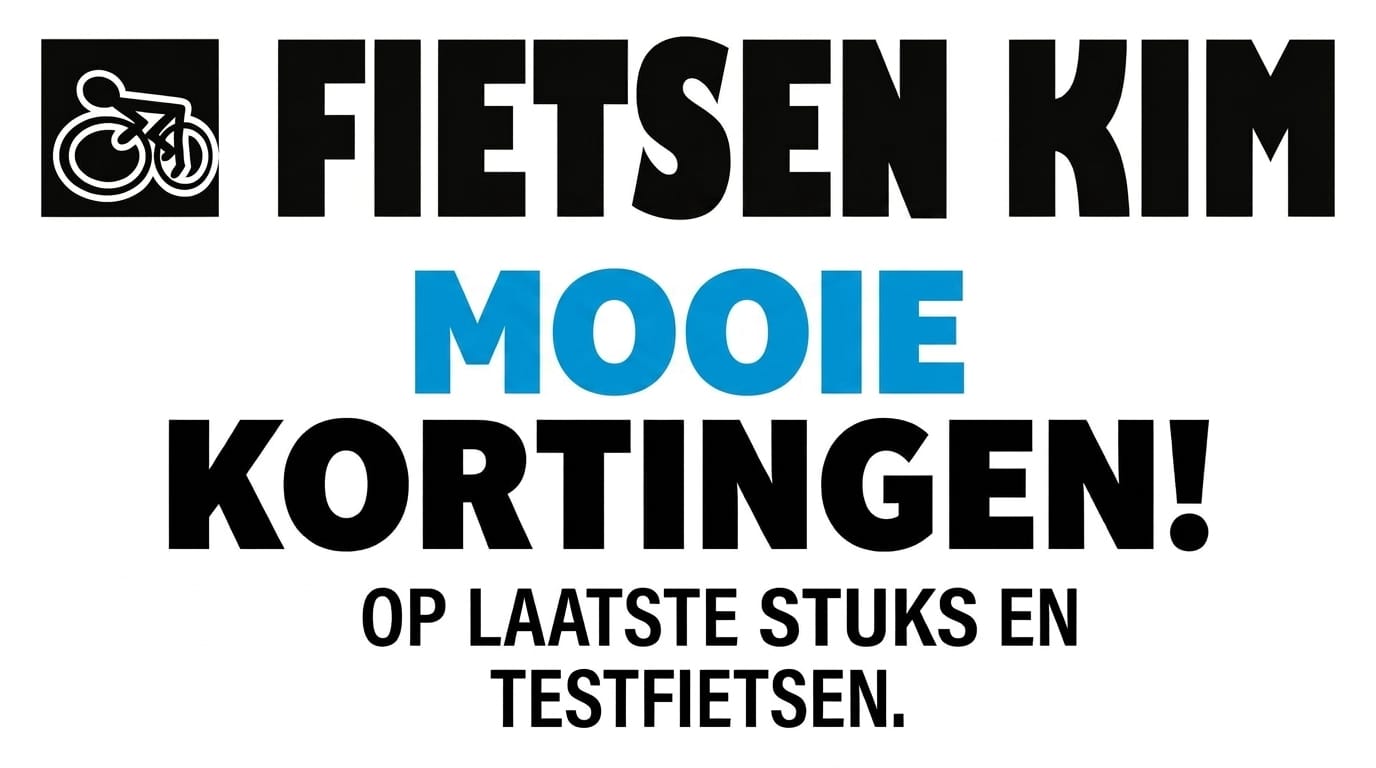 Mooie kortingen op laatste stuks en testfietsen — op is écht op!