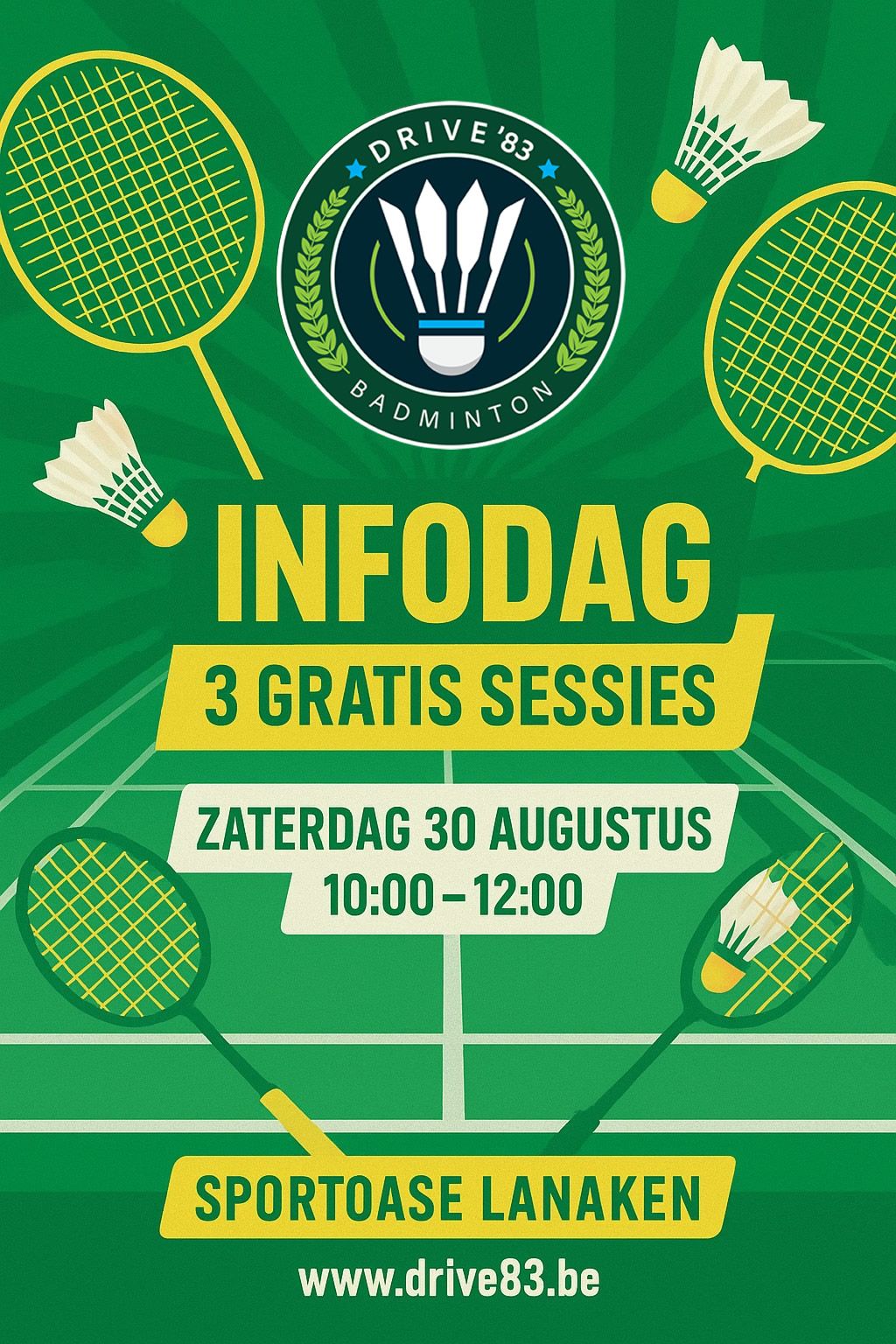 Zo ontdek je of badminton bij je past: praktische kennismaking op de infodag