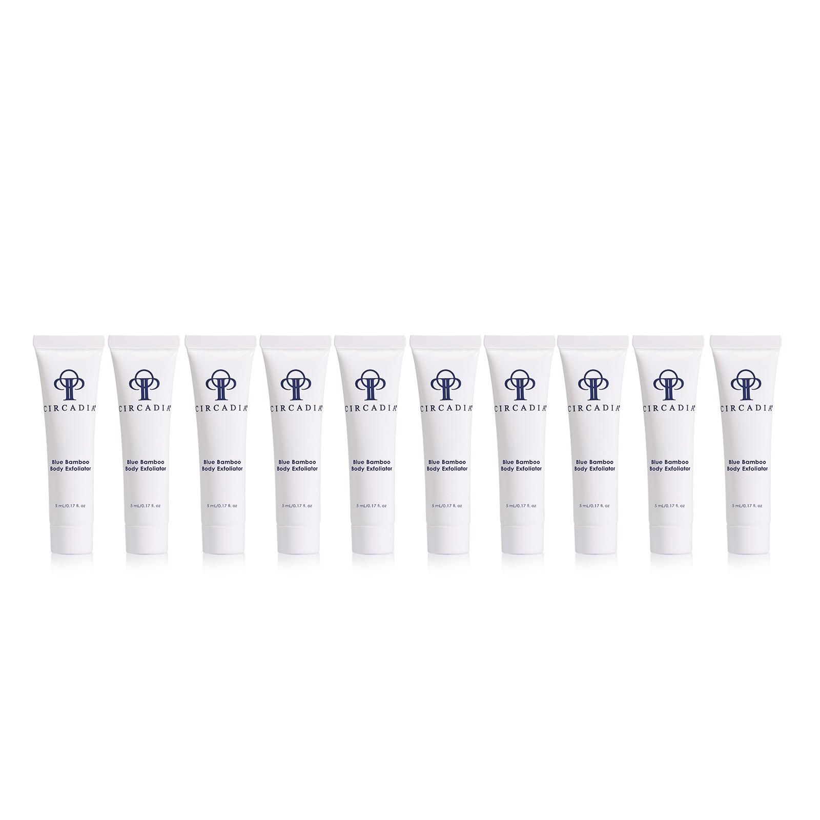 Blue Bamboo Body Exfoliator, 5 mL, Sample (10 pack)