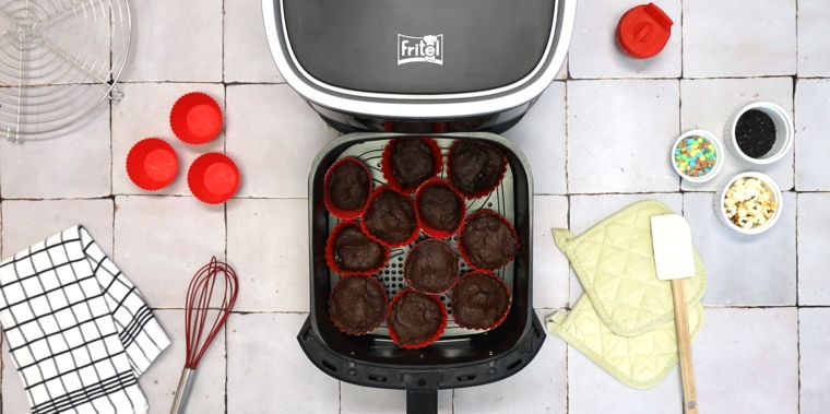 Brownie cakes uit de Airfryer SnackTastic®